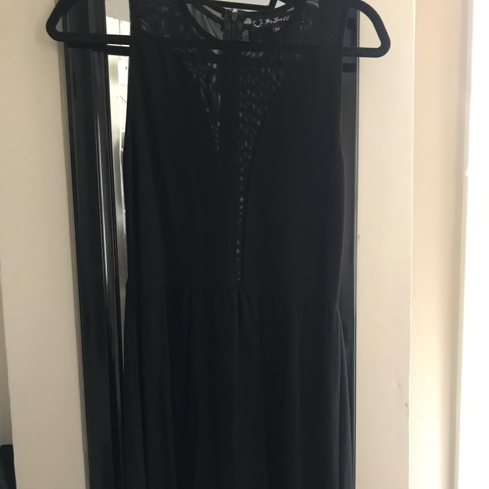 love and lemons black dress